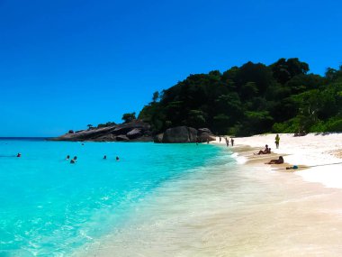 Similan Adaları Körfezi 'nin görüntüsü