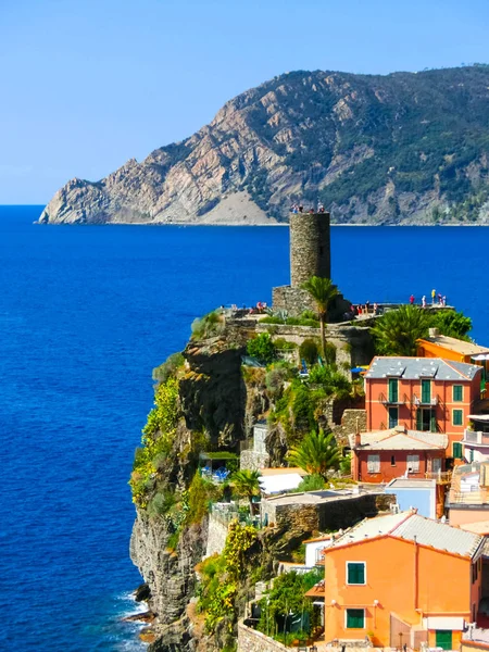 Vernazza, Cinque Terre Włochy — Zdjęcie stockowe