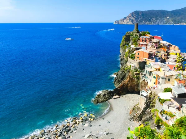 Vernazza, Cinque Terre Italia — Foto de Stock