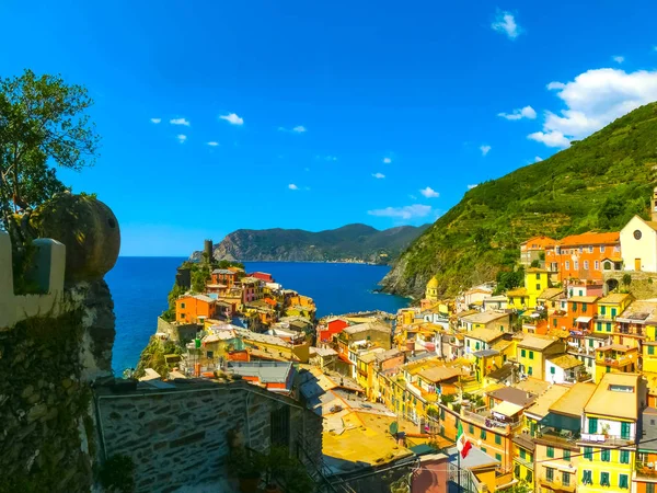 Vernazza, Cinque Terre Italia — Foto de Stock