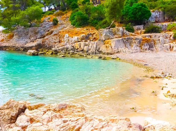 Calanque entre Marseille et Cassis, Provence — Photo