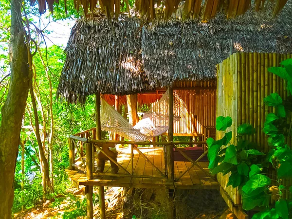 Tropiske strandhuse i Thailand - Stock-foto