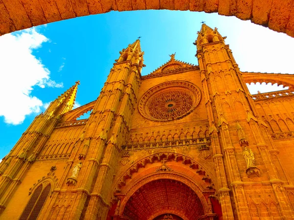 팔 마 데 마요르카, 스페인의 돔 — 스톡 사진