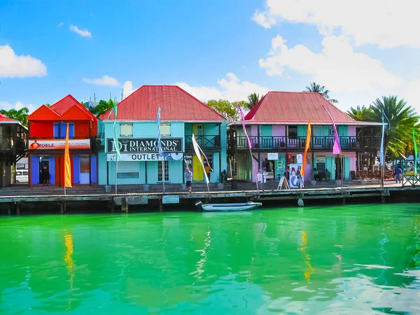 Johns Antigua Och Barbuda Februari 2013 Johns Chief Porten Antigua — Stockfoto