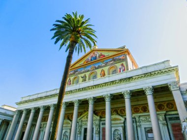 Dış görünüm, fesleğen, St. Paul, Rome, İtalya