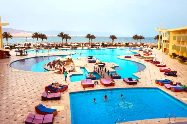 Sharm Sheikh Égypte Avril 2017 Vue Hôtel Luxe Barcelo Tiran — Photo