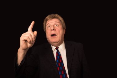 Portre portre, onu mutlu eden bir şey hakkında hayal kıdemli olgun erkek arayan