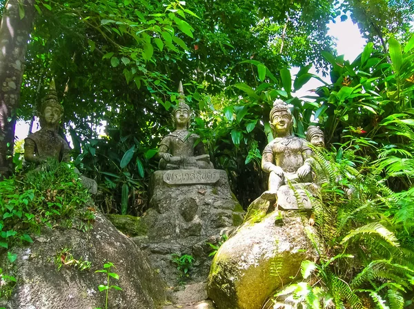 Jardín mágico de Tanim Buddha, isla de Koh Samui — Foto de Stock