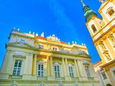 Vienna, Avusturya - 02 Ocak 2015: Viyana, Avusturya üzerinde 02 Ocak 2015 Bilimler Akademisi