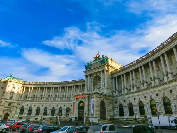 Wiedeń Austria Stycznia 2015 Pałac Hofburg Wiedeń Dzień Wiedeń Austria — Zdjęcie stockowe
