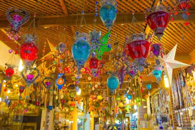 Sharm El Sheikh, Mısır - 13 Nisan 2017: Hediyelik Dükkanı