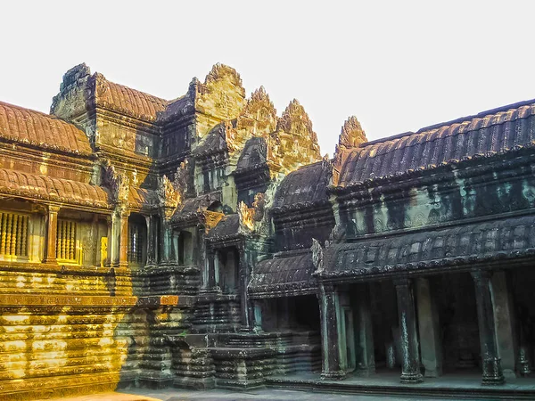 Angkor wat tapınağı, siem hasadı, Kamboçya — Stok fotoğraf