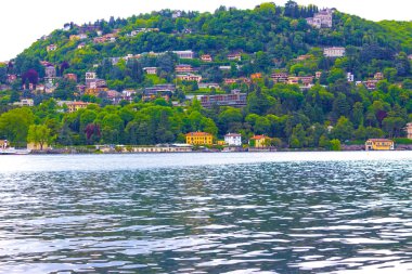 Como Gölü, Bellagio, İtalya görünümünü.