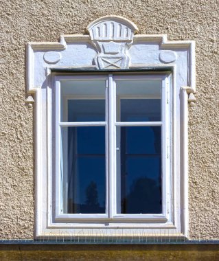 Salzburg Merkez evi penceresinde tipik görünümü