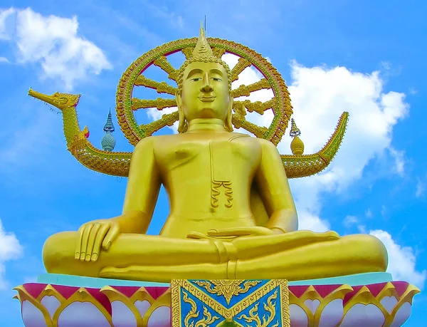 Die Große Buddha Statue Auf Koh Samui Thailand — Stockfoto