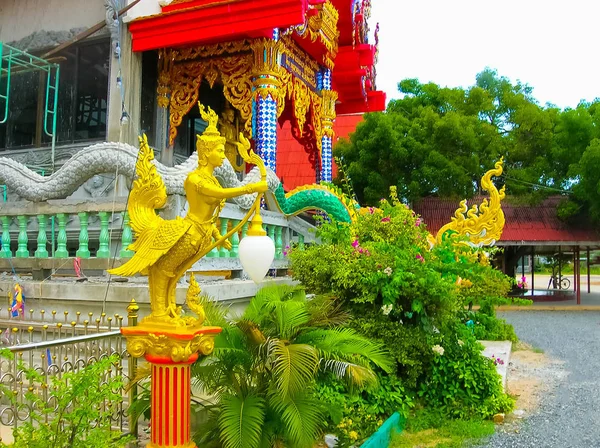 Pagoda Buddista Parte Del Complesso Del Tempio Wat Plai Laem — Foto Stock