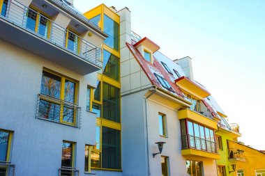 Modern daire konut, kış kompleksinin