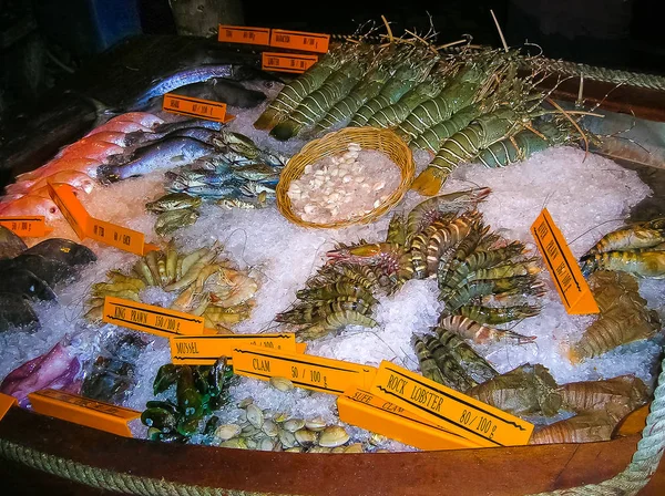 시장에 해산물 — 스톡 사진