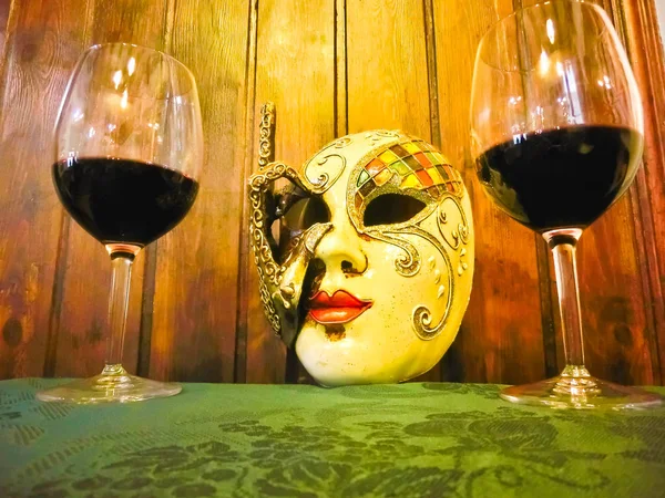 Traditional venetian mask — Stock Photo, Image