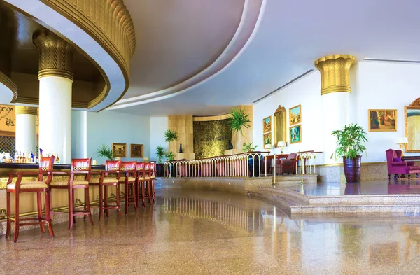 Sharm El Sheikh, Egipto - 26 de septiembre de 2017: El lobby del Monter Carlo Sharm Resort and SPA — Foto de Stock