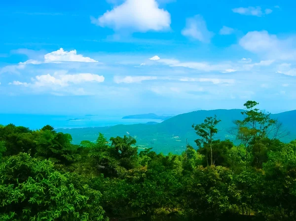 Samui Adası Seascape, Surat Thani, Tayland.