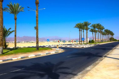 Boş Caddesi'nde Sharm El Sheikh, Mısır