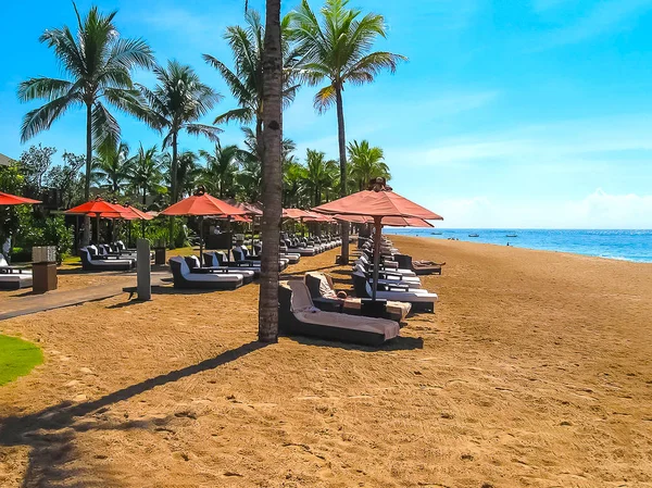 Bali, Indonesië - uitzicht op thr strand — Stockfoto