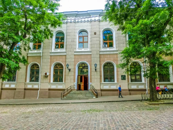 Odessa, Ucrania - Jily 09, 2017: Exterior de la Sinagoga Beit Habad —  Fotos de Stock