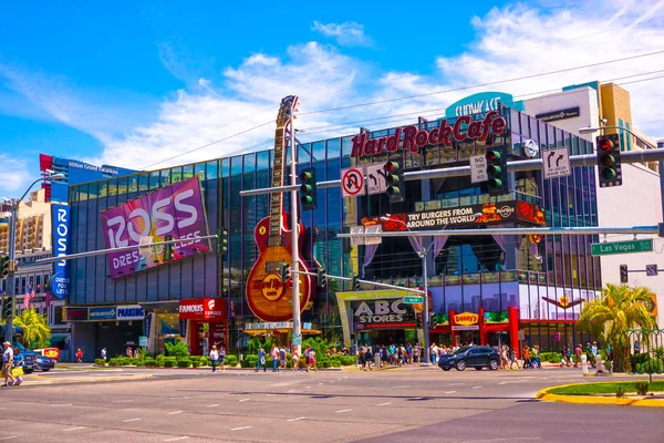 Las Vegas, Amerikas Forenede Stater - May 05, 2016: The Hard Rock Cafe on te Strip . - Stock-foto
