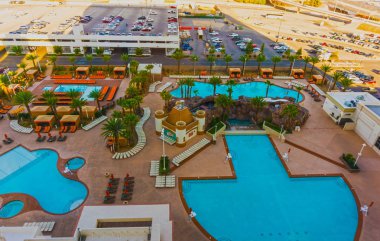 Las Vegas, Amerika Birleşik Devletleri - 04 Mayıs 2016: Excalibur otel ve Casino, Nevada.