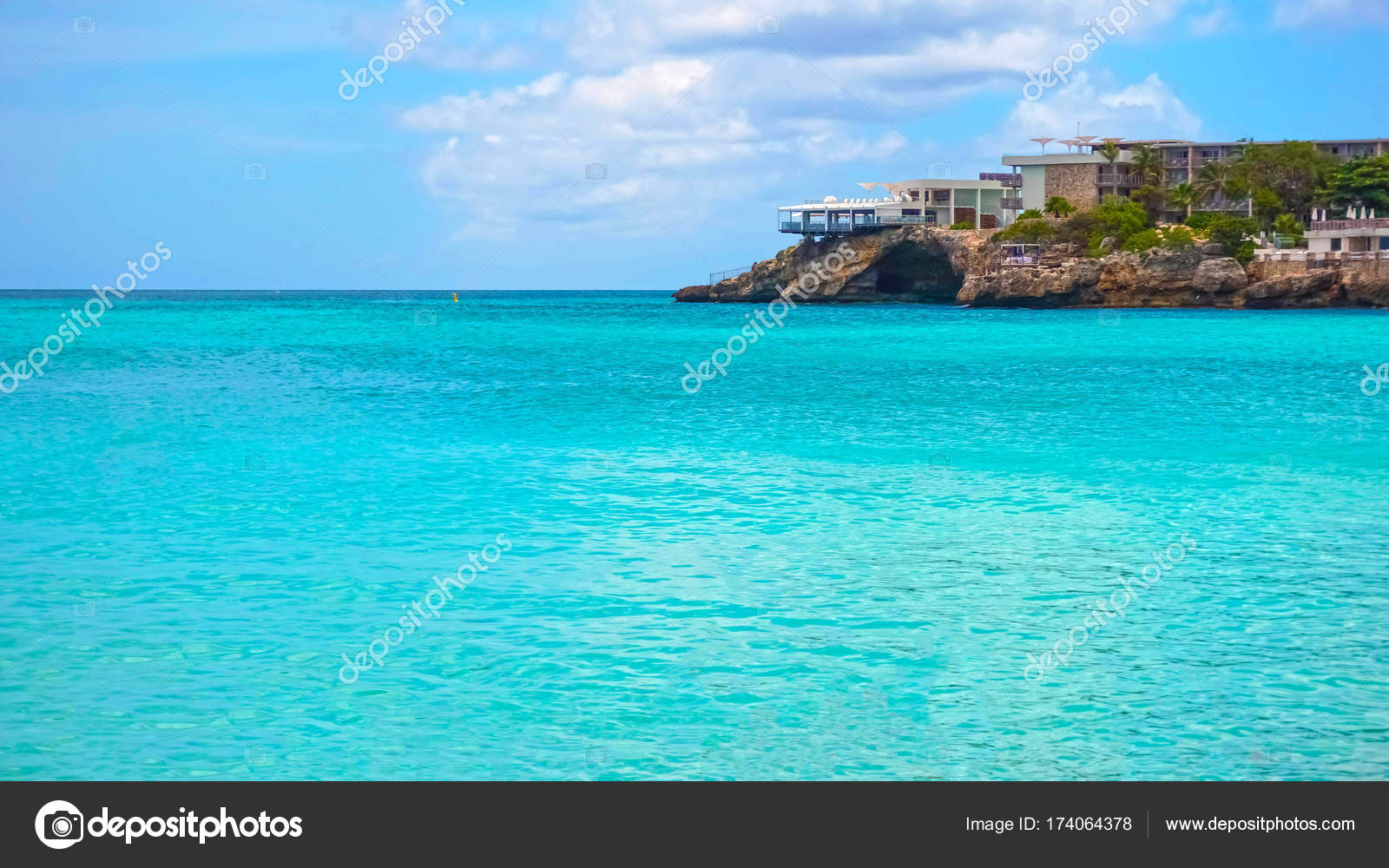 Philipsburg Sint Maarten Reino Dos Países Baixos Praia ...