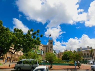 Bridgetown, Barbados - 11 Mayıs 2016: Bridgetown, Barbados Parlamento'da.