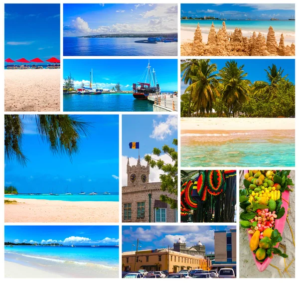 Tropikalnej plaży, Barbados, Caribbean — Zdjęcie stockowe