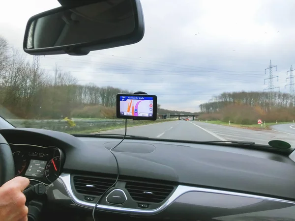 GPS ya da geniş çaplı durum sistem araç navigasyon cihazı