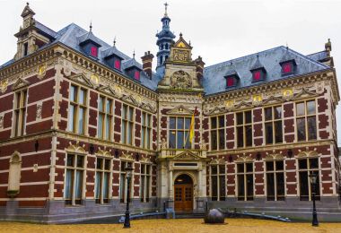 Utrecht Üniversitesi'nde kış