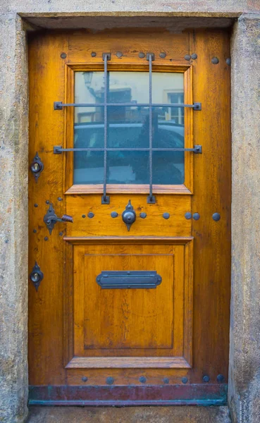 Vecchia porta di Praga — Foto Stock