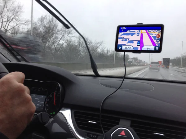 GPS or Global Positioning System car navigation device