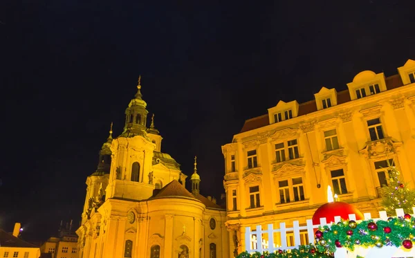 Church St. Nicolas in Prague — Stock Photo, Image