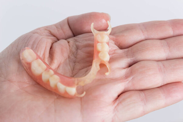 flexible nylon denture
