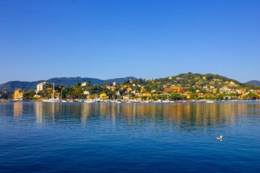 İtalya'da Kasaba Rapallo seyahat görünümü