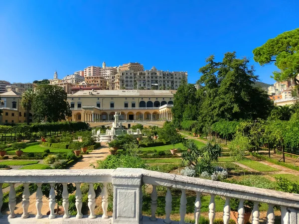 Villa del principe und ihre gärten in genua, italien — Stockfoto