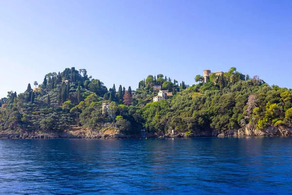 Villa 's aan zee bij Portofino in Italië — Stockfoto