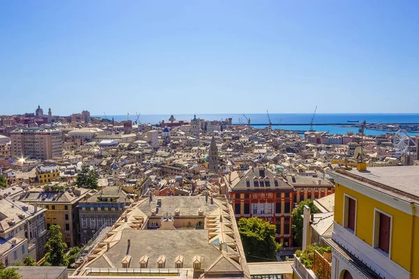 The center of Genova , Ligurian Sea , Liguria , Italy — Stock Photo, Image