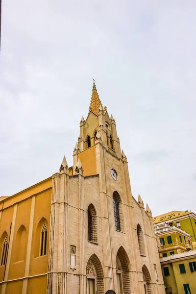 View at San Teodoro church in Genoa, Italy — Stock Photo, Image