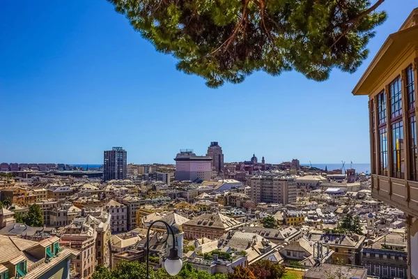The center of Genova , Ligurian Sea , Liguria , Italy — Stock Photo, Image