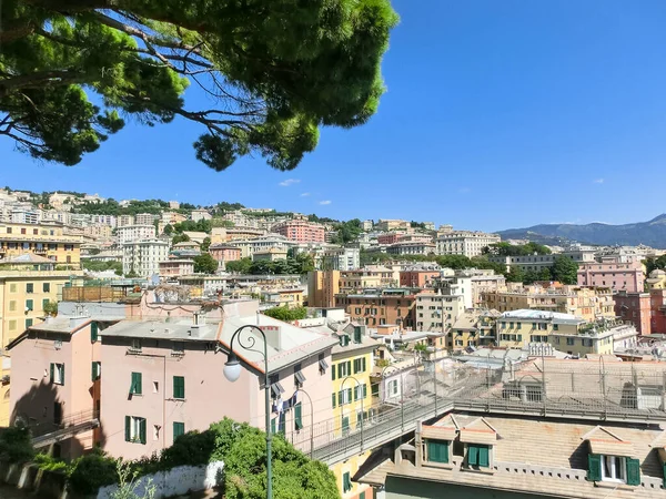 Il centro di Genova, Liguria, Italia — Foto Stock