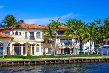 Fort Lauderdale 'de lüks bir malikane.