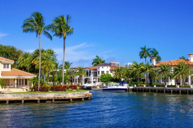 Fort Lauderdale 'de lüks bir malikane.