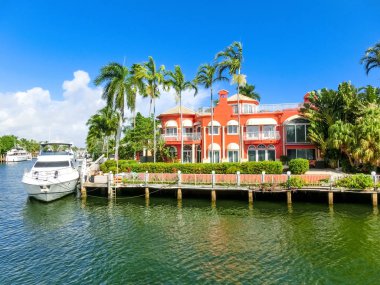 Fort Lauderdale 'de lüks bir malikane.