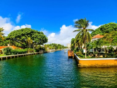 Fort Lauderdale 'de lüks bir malikane.